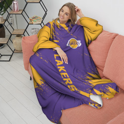Плед с рукавами LA Lakers - фото 2
