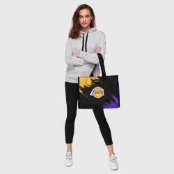 Сумка-шоппер 3D LA Lakers - фото 2