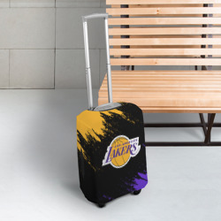 Чехол для чемодана 3D LA Lakers - фото 2