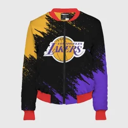 Женский бомбер 3D LA Lakers