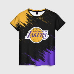 Женская футболка 3D LA Lakers