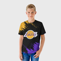 Детская футболка 3D LA Lakers - фото 2