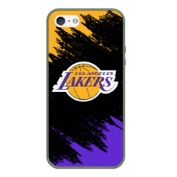 Чехол для iPhone 5/5S матовый LA Lakers