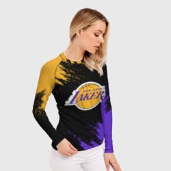 Женский рашгард 3D LA Lakers - фото 2