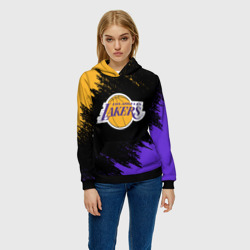 Женская толстовка 3D LA Lakers - фото 2