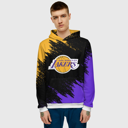 Мужская толстовка 3D LA Lakers - фото 3