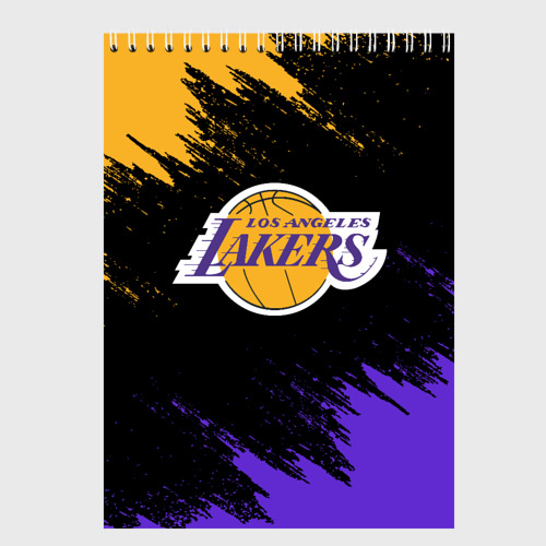 Скетчбук LA Lakers, цвет белый