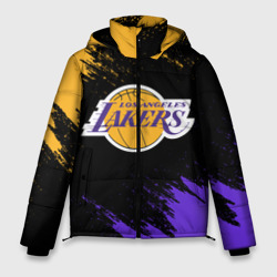 Мужская зимняя куртка 3D LA Lakers