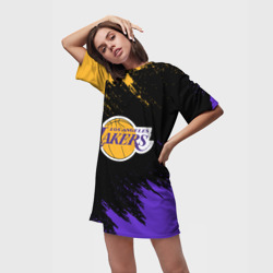 Платье-футболка 3D LA Lakers - фото 2
