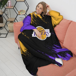 Плед с рукавами LA Lakers - фото 2