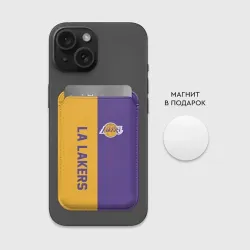 Картхолдер Magsafe магнитный LA Lakers - фото 2