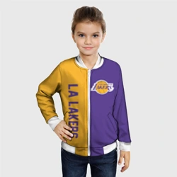 Детский бомбер 3D LA Lakers - фото 2