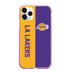 Чехол для iPhone 11 Pro Max матовый LA Lakers