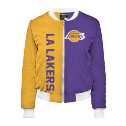 Женский бомбер 3D LA Lakers