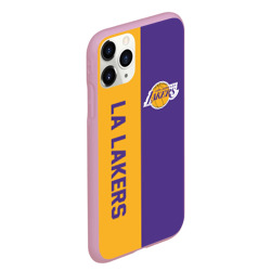 Чехол для iPhone 11 Pro Max матовый LA Lakers - фото 2