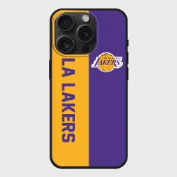 Чехол силиконовый для Apple iPhone 15 Pro матовый LA Lakers