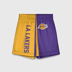 Детские спортивные шорты 3D LA Lakers