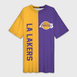 Платье-футболка 3D LA Lakers