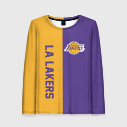 Женский лонгслив 3D LA Lakers