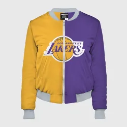 Женский бомбер 3D LA Lakers