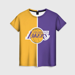 Женская футболка 3D LA Lakers