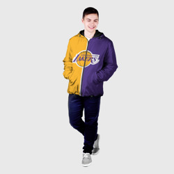 Мужская куртка 3D LA Lakers - фото 2