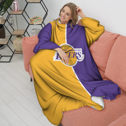Плед с рукавами LA Lakers - фото 2