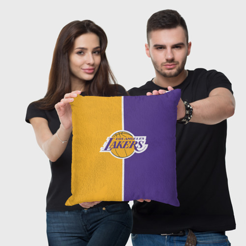 Подушка 3D LA Lakers - фото 3