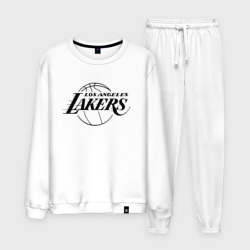 Мужской костюм хлопок LA Lakers black logo