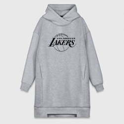 Платье-худи хлопок LA Lakers black logo