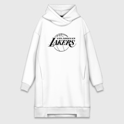 Платье-худи хлопок LA Lakers black logo