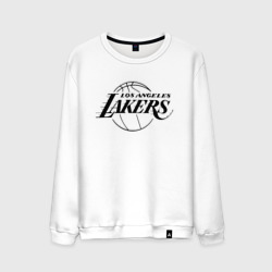 Мужской свитшот хлопок LA Lakers black logo