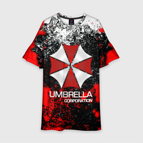 Детское платье 3D Umbrella Corp, цвет 3D печать