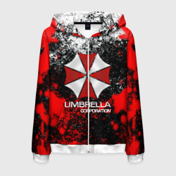 Мужская толстовка 3D на молнии Umbrella Corp