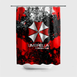 Штора 3D для ванной Umbrella Corp