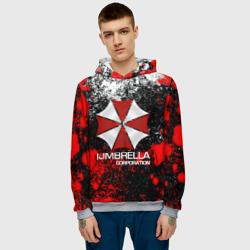 Мужская толстовка 3D Umbrella Corp - фото 2