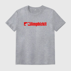 Мужская футболка хлопок Limp Bizkit logo emblem