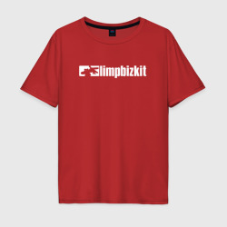 Мужская футболка хлопок Oversize Limp Bizkit Лимп Бизкит