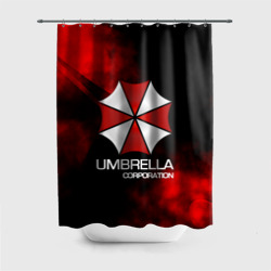 Штора 3D для ванной Umbrella Corp