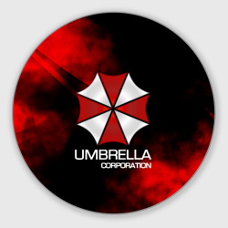 Круглый коврик для мышки Umbrella Corp