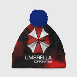 Шапка 3D c помпоном Umbrella Corp