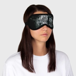 Маска для сна 3D ВДВ - серо-тёмное, гранж - фото 2