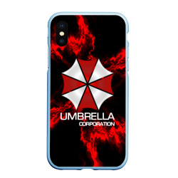 Чехол для iPhone XS Max матовый Umbrella Corp