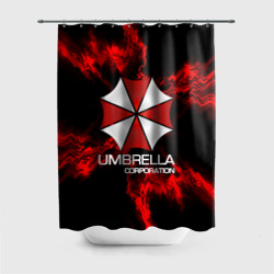 Штора 3D для ванной Umbrella Corp