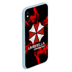 Чехол для iPhone XS Max матовый Umbrella Corp - фото 2