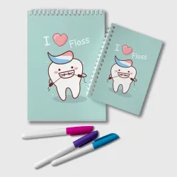 Блокнот Tooth - Зубная нить