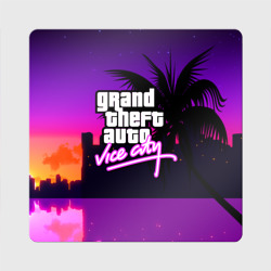 Магнит виниловый Квадрат GTA:Vice city