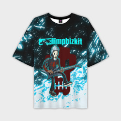 Мужская футболка oversize 3D Limp Bizkit