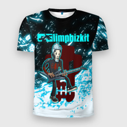 Мужская футболка 3D Slim Limp Bizkit