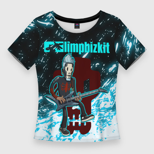 Женская футболка 3D Slim Limp Bizkit, цвет 3D печать